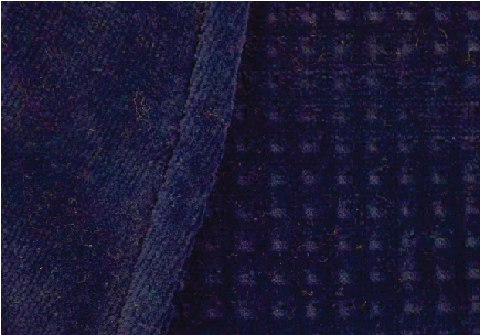 Ashton Square Shawl Waffle Terry Velour - Image 4