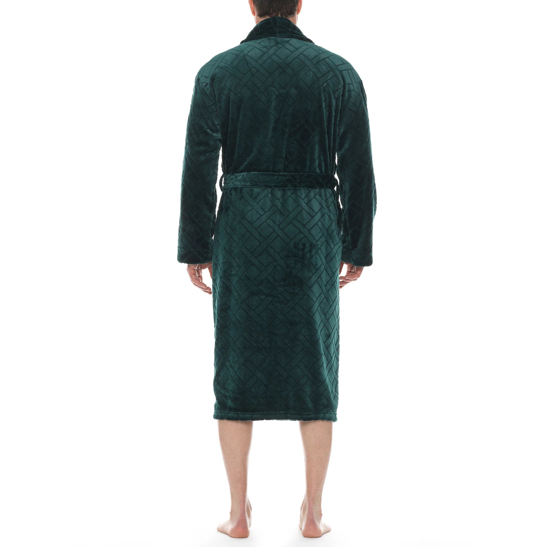 Crossroads Plush Fleece Shawl Robe - Image 5