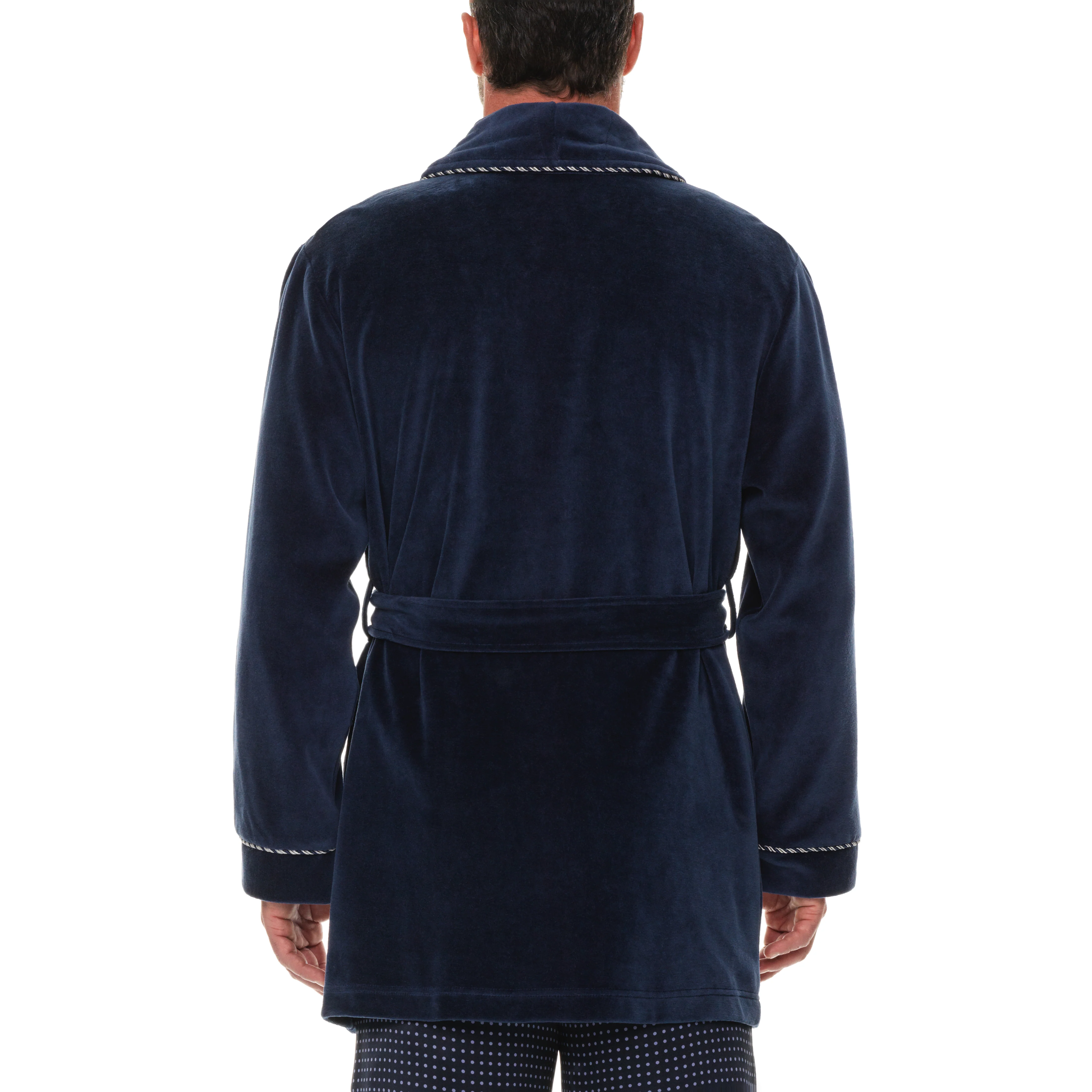 Refinery Velour Smoking Jacket - Image 2
