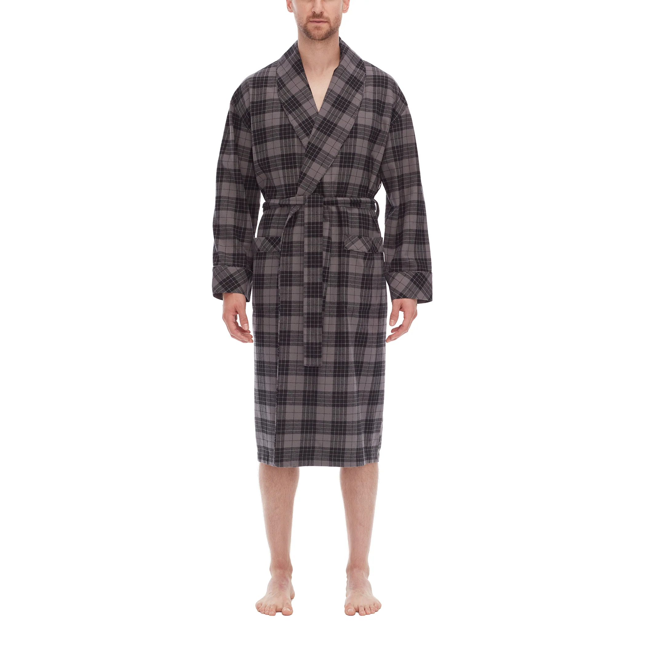 Flannel Shawl Robe - Image 3