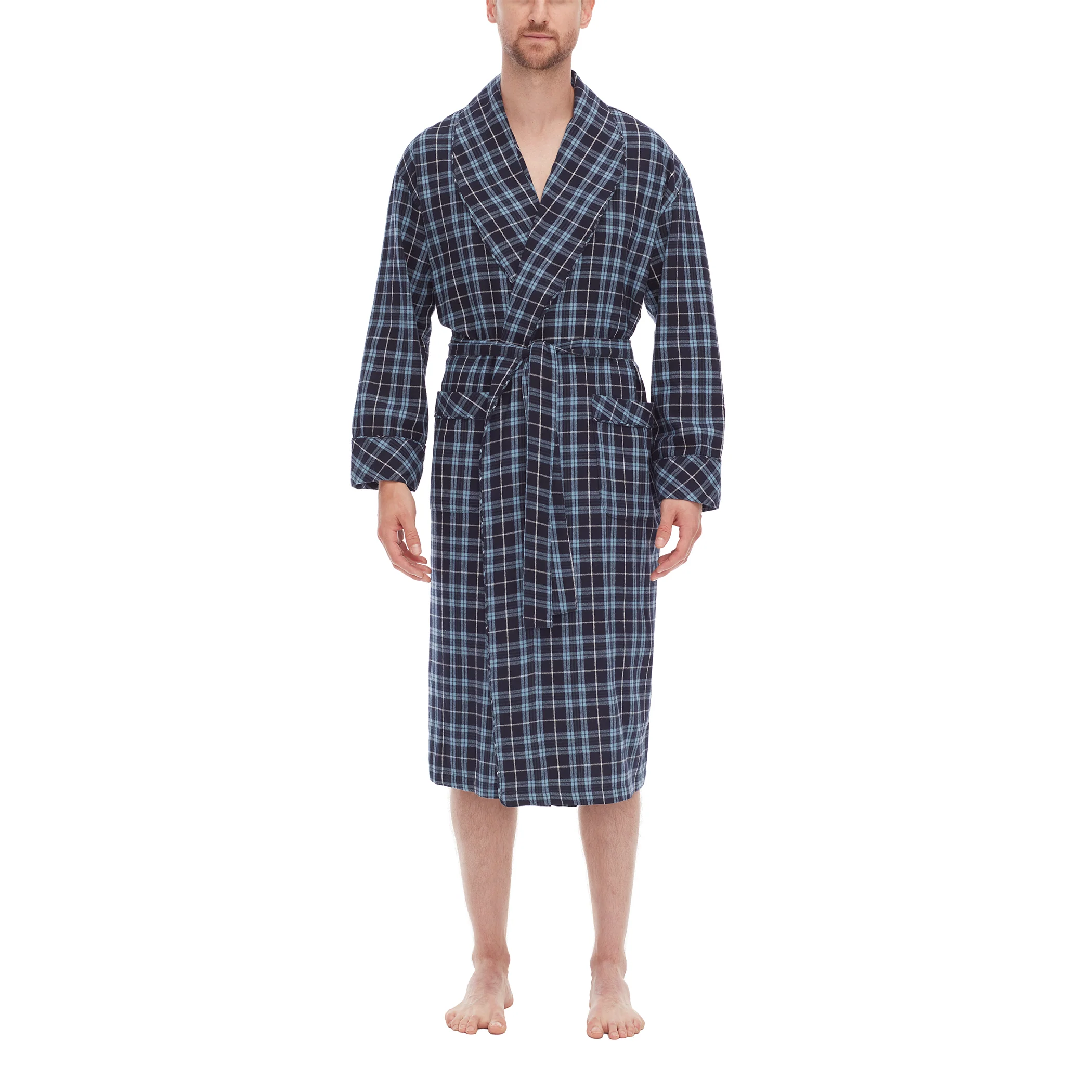 Flannel Shawl Robe - Image 7