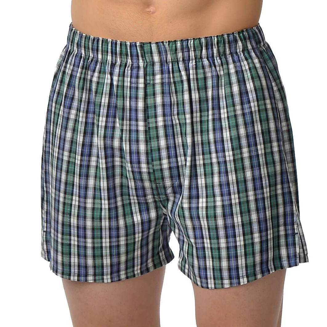 100% Cotton Woven Boxer Short Tall Size - Image 5